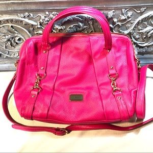 Tommy Hilfiger NWOT Dark Pink Bag Gold Hardware